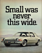 Vintage 1975 AMC Pacer Ad Wide