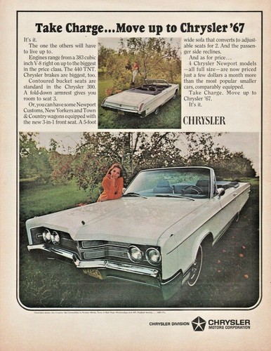 1967 chrysler 300 convertible - 1967,