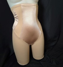 HIGHWAIST BEIGE SATIN Slimming