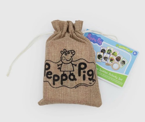 Peppa pig educational - pig, garden