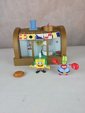 Imaginex Spongebob Squarepants Bikini Bottom Krusty Krab Playset, Figures 