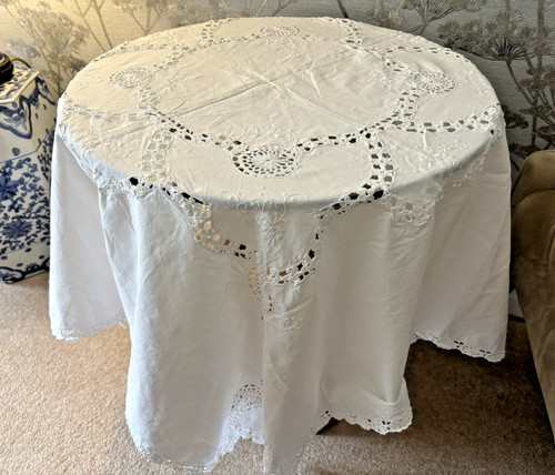 Vintage white cotton - white,