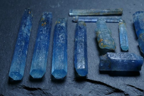 Aquamarine crystals raw - crystals, 2.08
