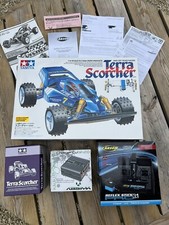 Tamiya Terra Scorcher RC Boxed & Unused, Absima Charger, Carson Reflex Pro