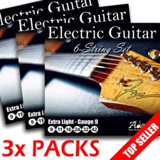 Electric Guitar Strings Adagio MULTIPACK 3x PACKS - Extra Light 9 42 Gauge Sets