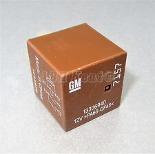 604-Vauxhall Opel Chevrolet (08-16) 5-Pin Brown Relay GM 13306940 12V/ PA66-GF45
