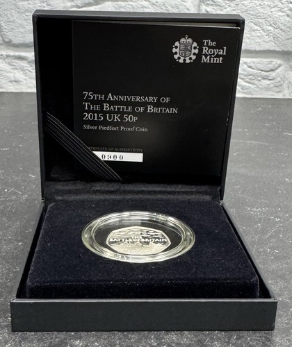 Silver proof piedfort - silver, coin