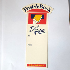 Vintage Post a Book BOOKMARK