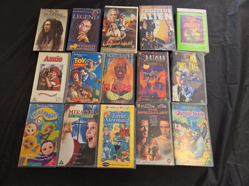 Joblot big box normal vhs - box,