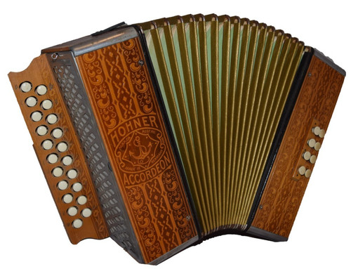 Melodeon hohner pokerwork - melodeon,