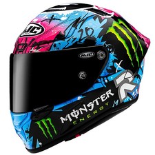 HJC RPHA1 Quartararo Le Mans  Monster Energy Licence Motorcycle Racing Helmet