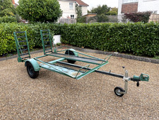 Golf Buggy Trailer. Full Size, Club Car, Yamaha, Ez-go Etc. with built in Ramps