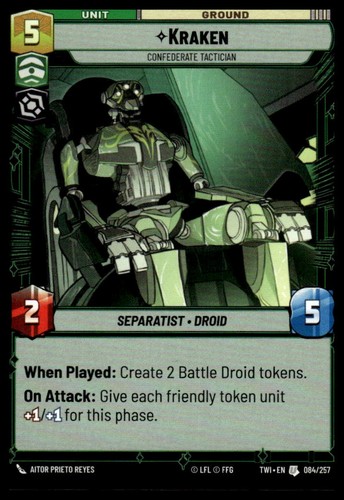 Kraken confederate tactician - kraken,