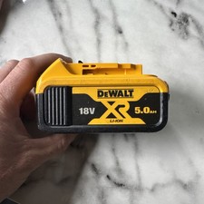 Dewalt 18v 5ah Battery Dcb184 drill grinder saw good condition 