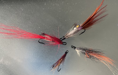 Joblot salmon fishing flies - joblot,