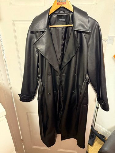 Stradivarius black faux - black,