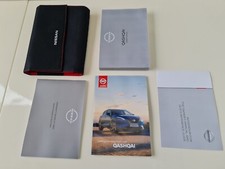 Nissan Qashqai J12 Mk3 MHEV 1.3i 6 Speed Manual 2021 Owners Manual & Wallet