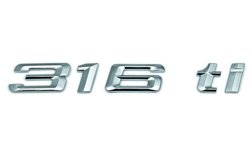 Bmw genuine rear emblem 316ti - rear,