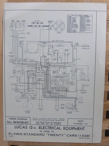 Original lucas standard flying - lucas,