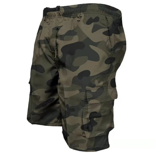 Mens cargo shorts combat - cargo, multi