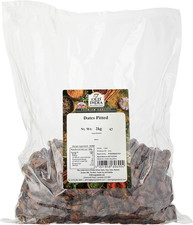 Premium Pitted Old India Dates - 2Kg Pack for Healthy Snacking