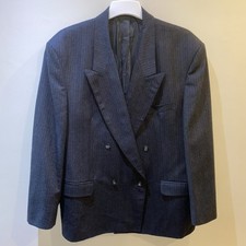 THE LABEL FOR MEN SMART CLASSIC D/BREASTED JACKET/BLAZER UK 46Short mint con 