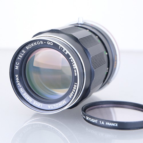 Minolta tele rokkor qd - minolta, mc
