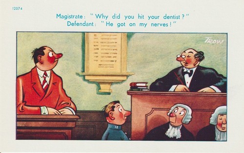 Vintage saucy seaside postcard - vintage,