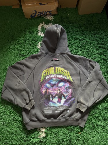 Grey childish cave dweller - childish,