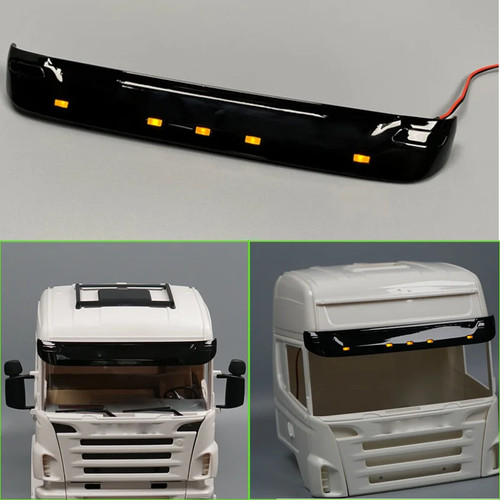Plastic sun visor with lights - sun,