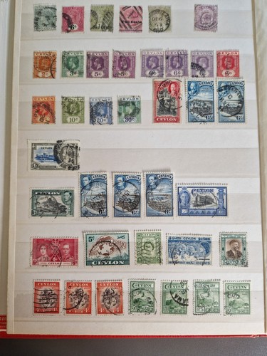 Ceylon stamps victoria sri - stamps,