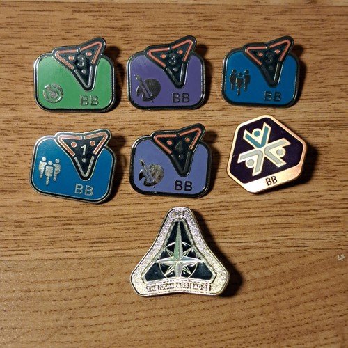 Boys brigade enamel badges - 7,
