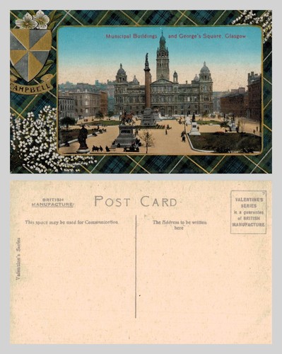 Vintage postcard municipal - postcard,