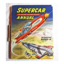 Vintage 60s Supercar The Children's Television Favourite Annual Gerry Anderson