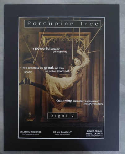 Porcupine tree signify promo - porcupine,