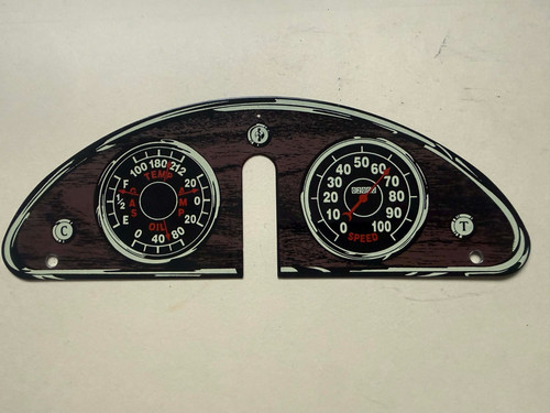 Vintage steel metal dashboard - metal,