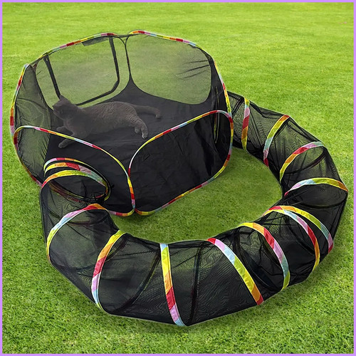 Outdoor cat enclosure - outdoor,