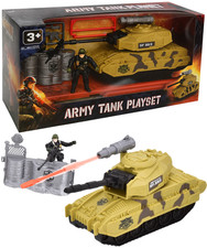 Army Tank Playset with Soldier