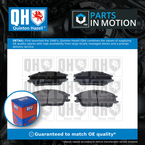 Brake pads set fits hyundai - fits,
