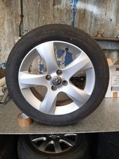 VAUXHALL CORSA D SXI 16" 4 STUD ALLOY WHEEL + 195/55/16 TYRE No1 13338769