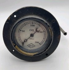 ARIC Pre-War Oil Pressure Gauge Classic Car Bentley Vintage Frazer Nash Riley