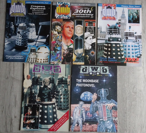 Dwb doctor who magazine bundle - who,