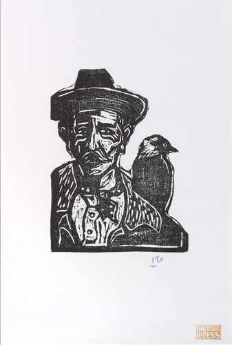 Billy childish self portrait - -,