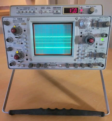Tektronix 468 dual - dual, trace