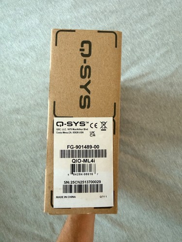 Qsc sys qio - q-sys, qio-ml4i