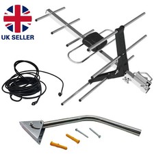 4G DIGITAL TV AERIAL KIT FREEVIEW AND-HD FOR INDOOR OUTDOOR OR LOFT INSTALLATION