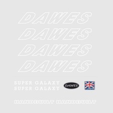 Dawes Super Galaxy Bicycle Decals-Transfers-Stickers n.2