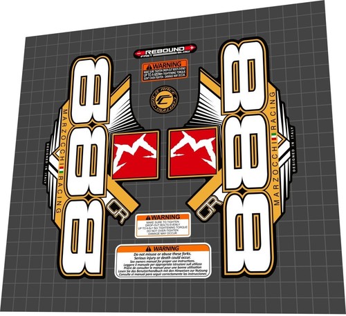 2014 marzocchi 888 decal - 2014,