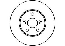 FRONT BRAKE DISC FOR TOYOTA