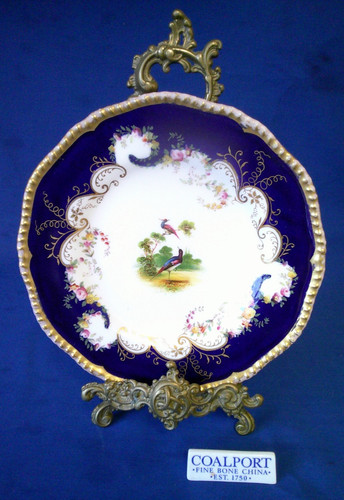 Coalport cabinet plate - coalport,